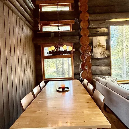 شاليه By Lapland Villas, Near Aarnilampi Beach, Great Private For Families & Outdoor Lovers, Sauna, Wifi