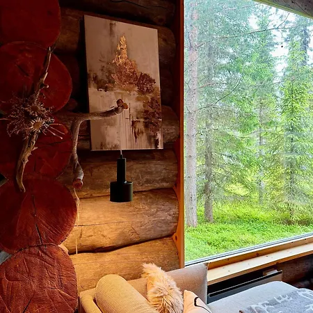 شاليه By Lapland Villas, Near Aarnilampi Beach, Great Private For Families & Outdoor Lovers, Sauna, Wifi *